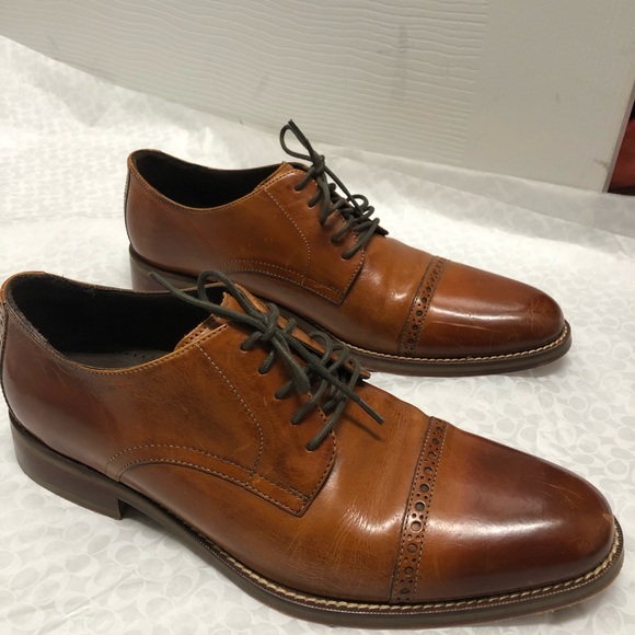 Men’s Cole Haan Brown Oxford Shoes sz 8.5 main image 9